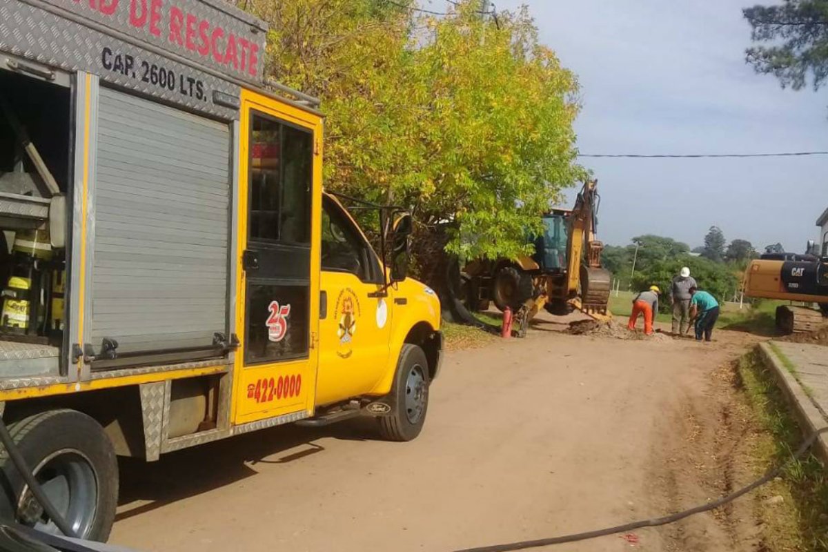 Preventivamente, Bomberos asisti&oacute; al lugar.