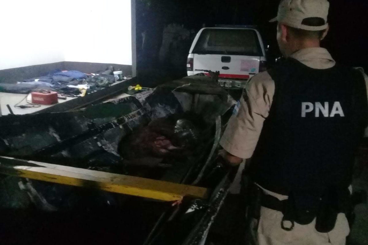 Los elementos secuestrados por PNA en Concepci&oacute;n.