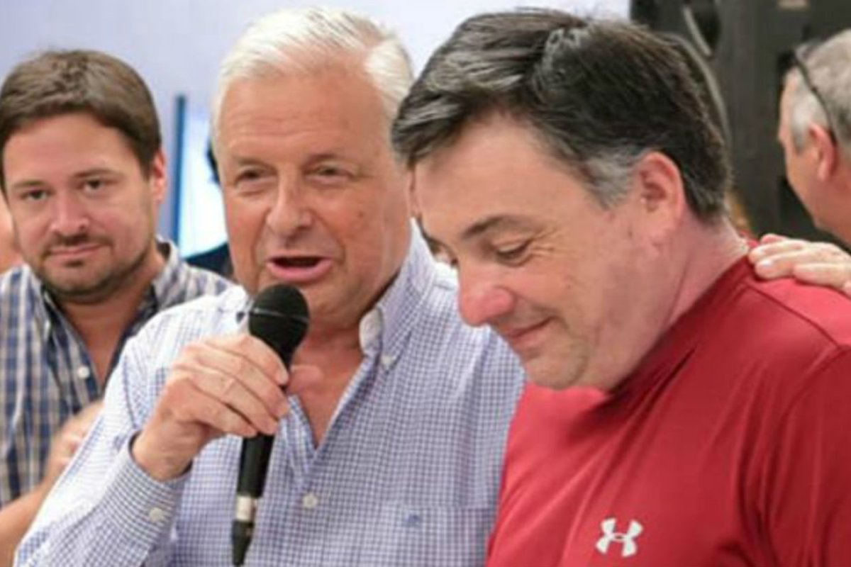 Oliva, el vice de Lauritto y el m&aacute;s votado ayer.