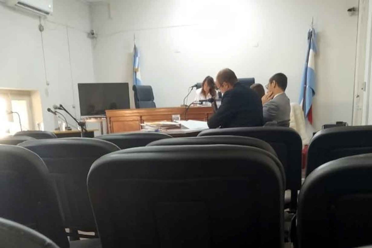 Petit no fue. En la sala, s&oacute;lo jueza y fiscales