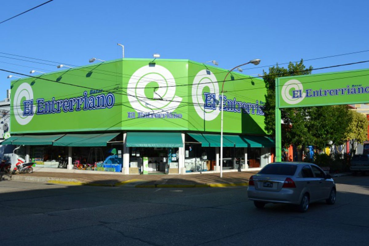 Sucursal que ten&iacute;a la empresa en Chajar&iacute;.