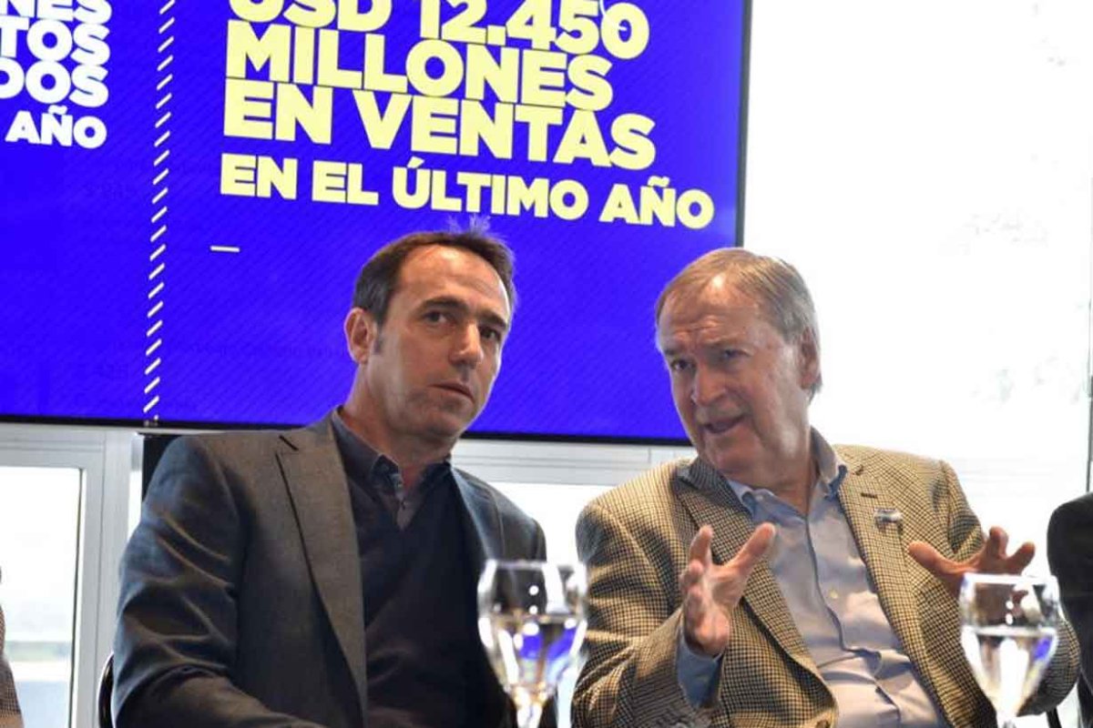 Marcos Galperin con Schiaretti