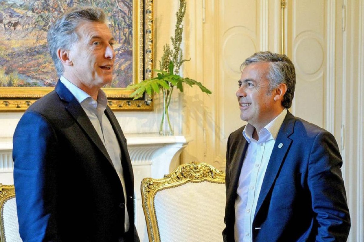 Mauricio Macri y Alfredo Cornejo