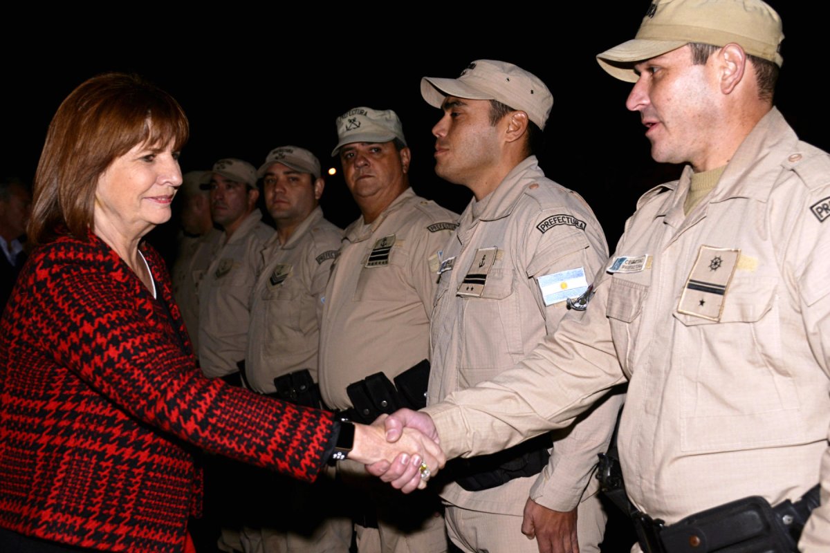 Bullrich salud&oacute; a los de PNA.