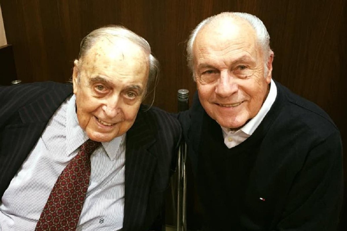 Edgardo Mesa y su hermano Juan Carlos