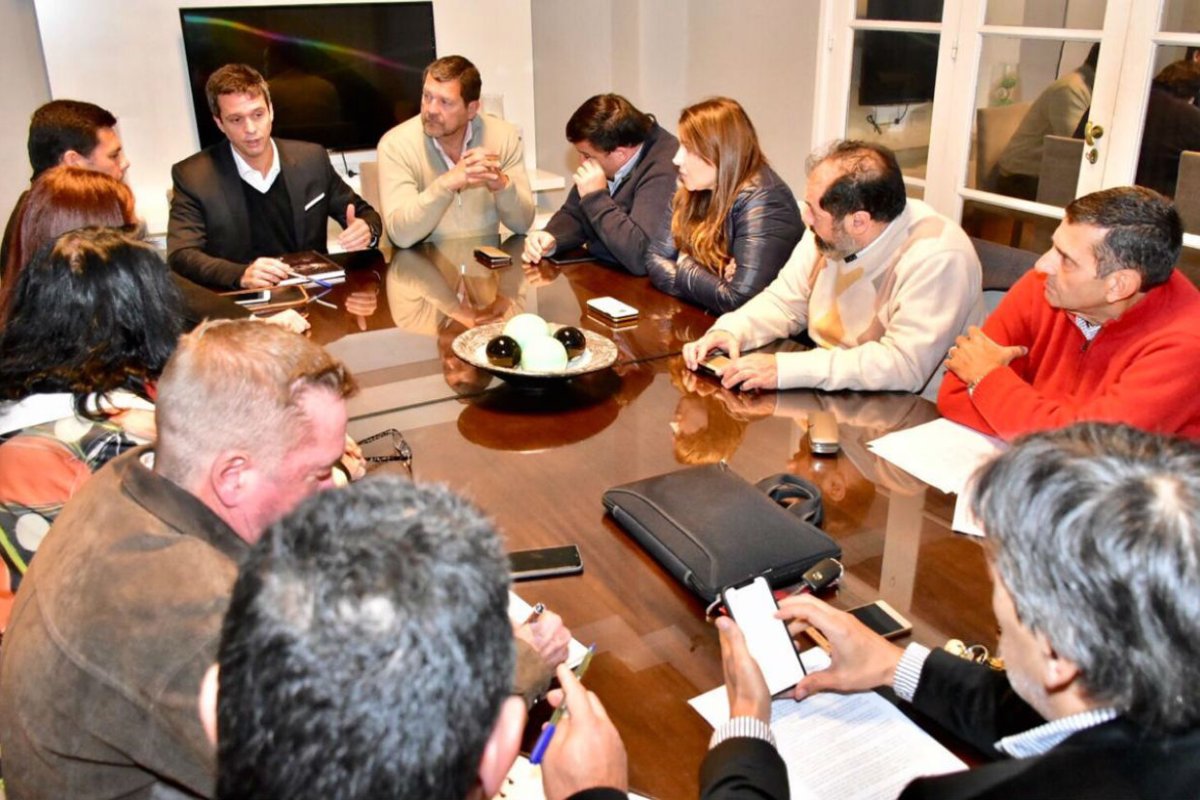 El martes, Cresto se reuni&oacute; con concejales.