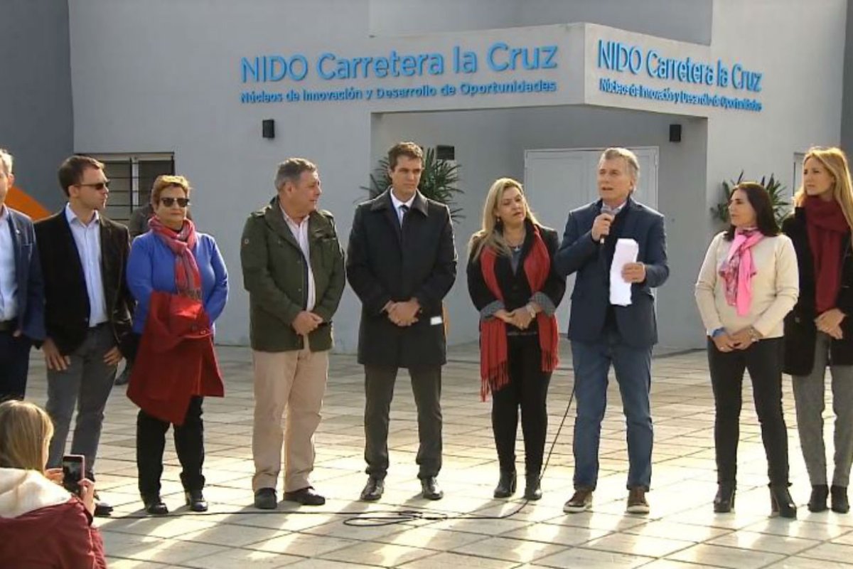Macri, Frigerio, De Angeli y Cresto, entre otros.