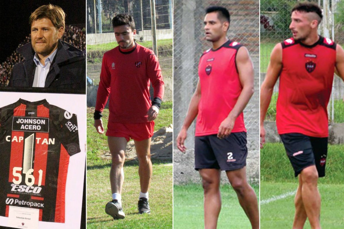 B&eacute;rtoli, Urribarri, Andrada y Lemos firmaron.