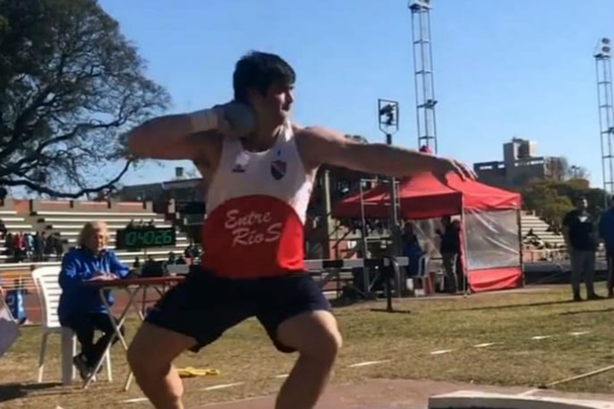 Sasia marc&oacute; el nuevo r&eacute;cord argentino U23.