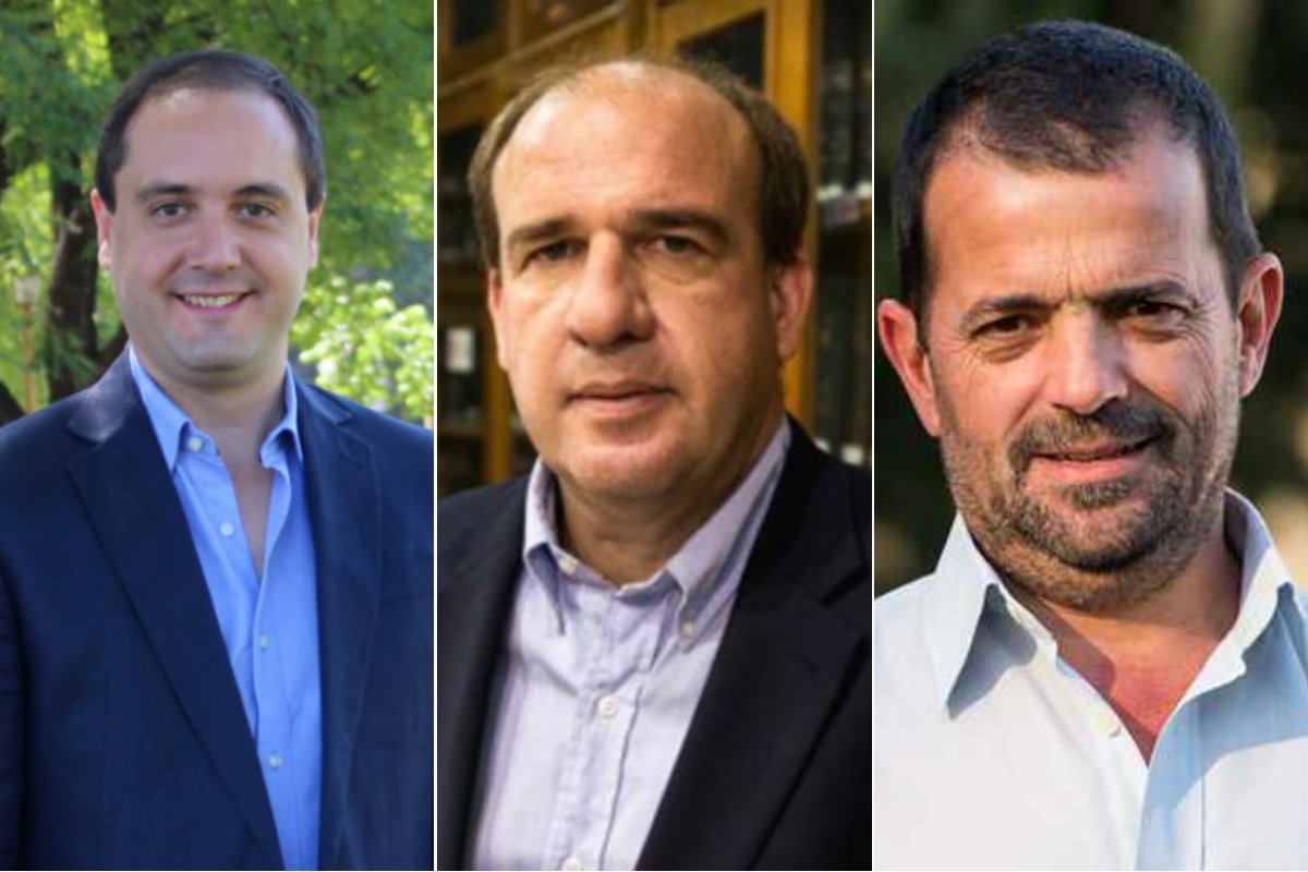 La Madrid, Vitor y Kneeteman, diputados.