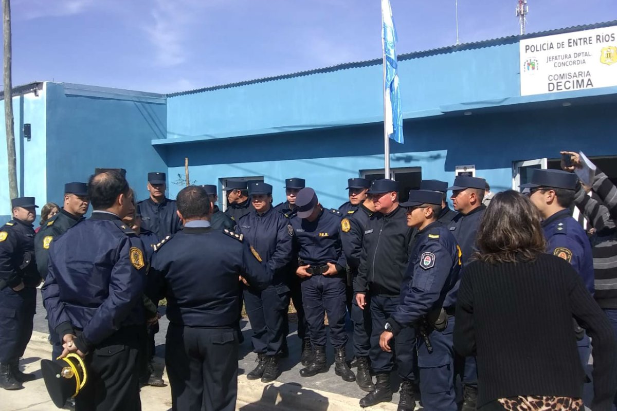 El 15 de agosto se inaugur&oacute; la Comisar&iacute;a D&eacute;cima.