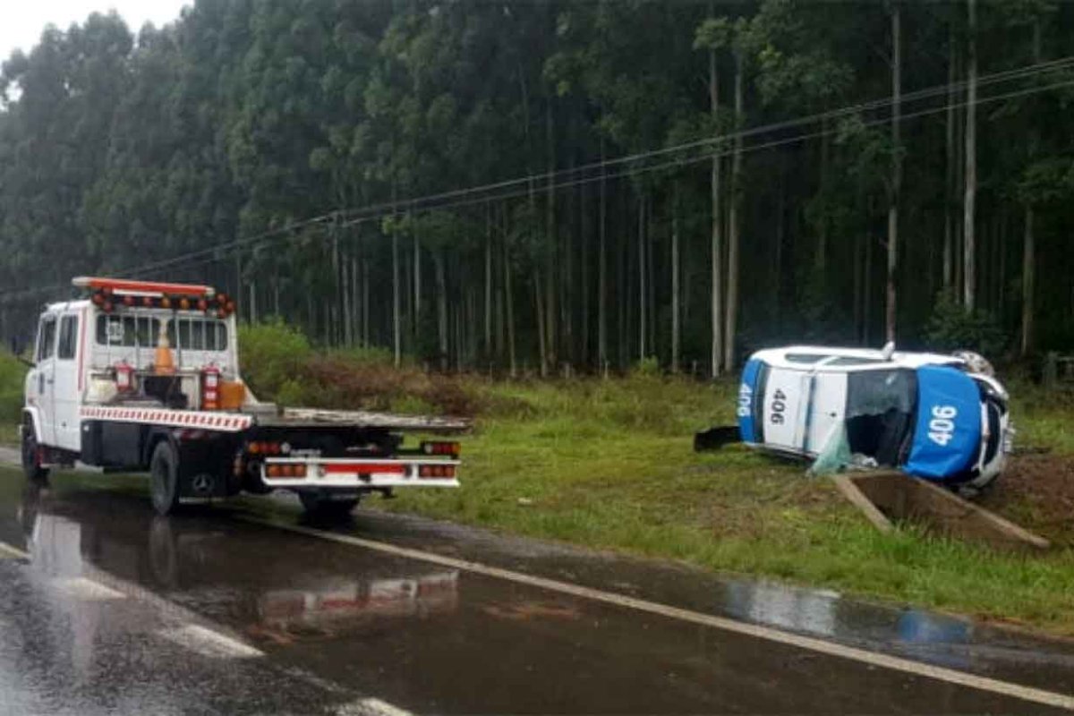 El accidente en el que muri&oacute; un polic&iacute;a de Col&oacute;n