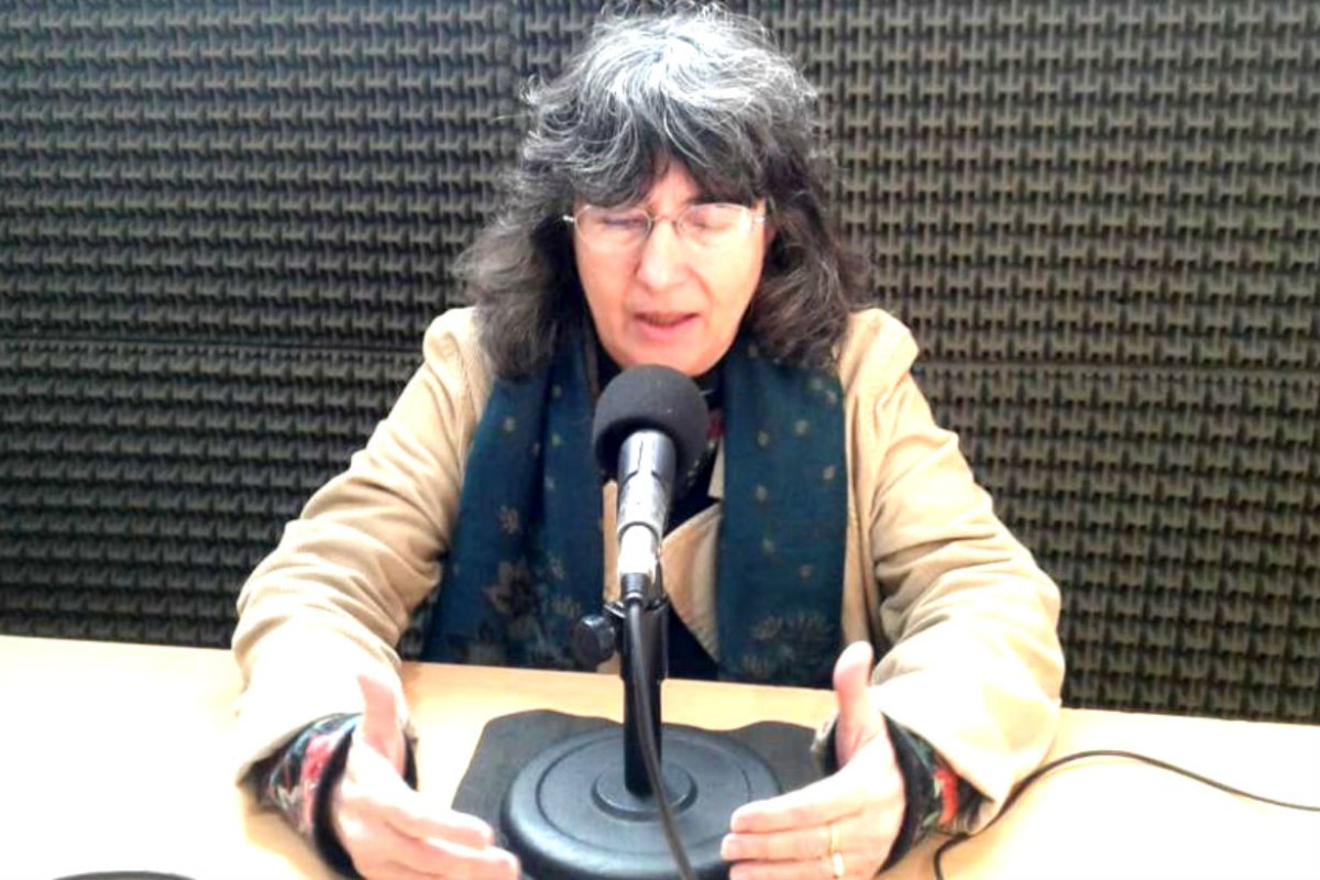 Ortea, durante su &uacute;ltima visita a Radio 12.