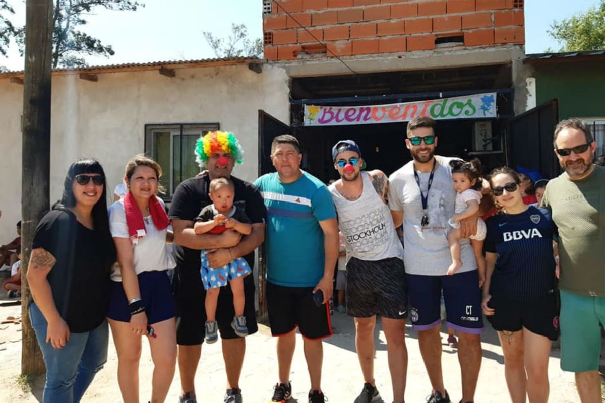El grupo estuvo en el merendero Eucalipto
