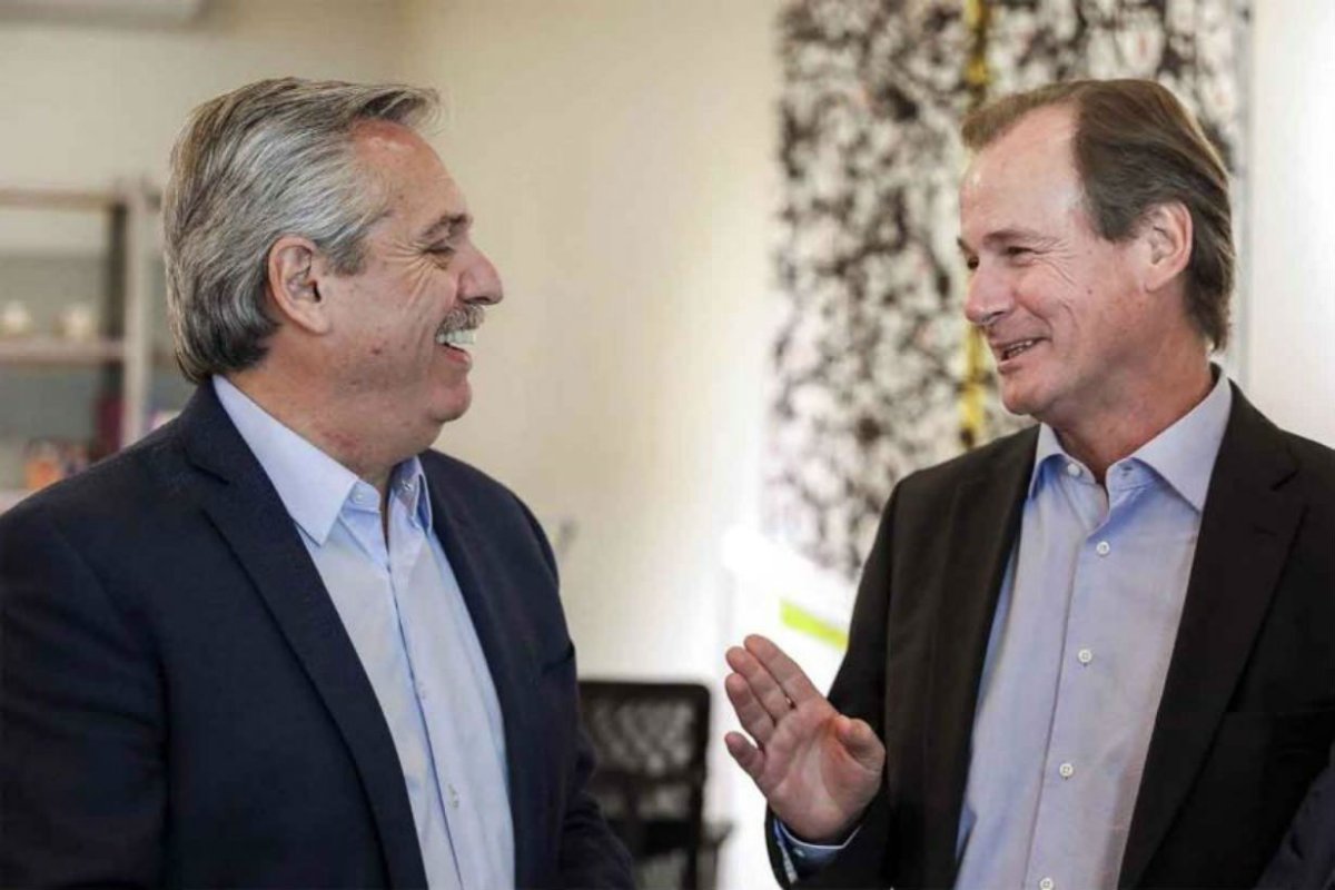 Alberto y el gobernador hablaron de lo que viene.