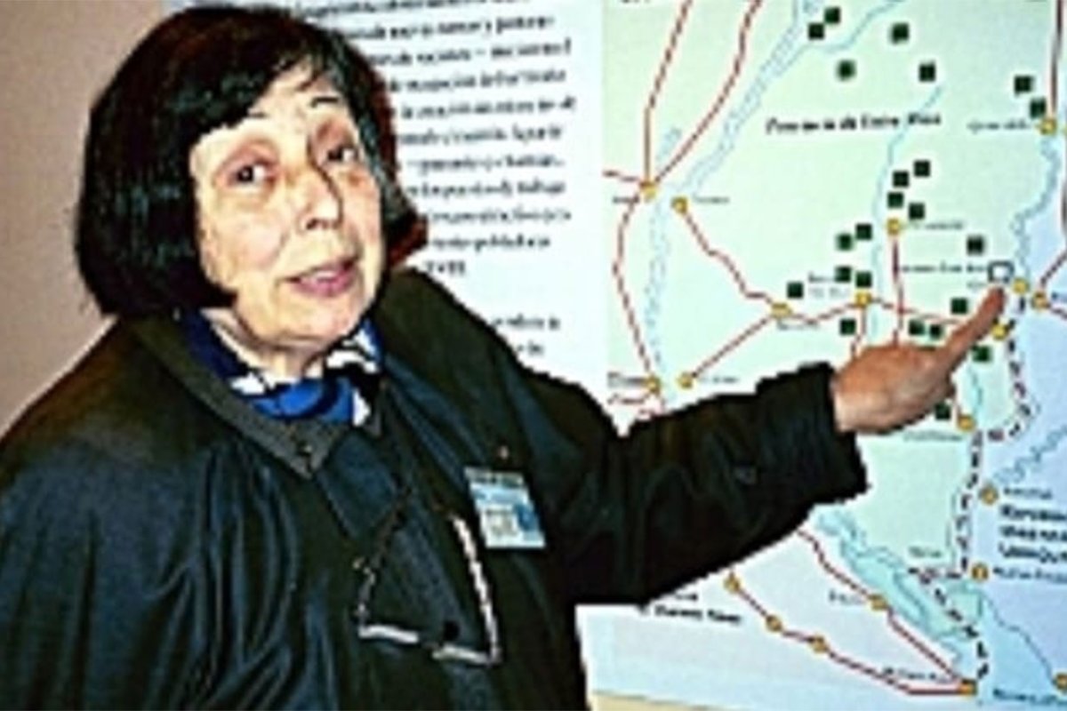 La incansable Mercedes Vanerio