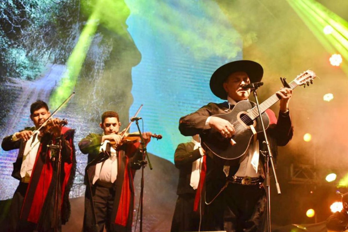 El Chaque&ntilde;o, anoche en el Multieventos.