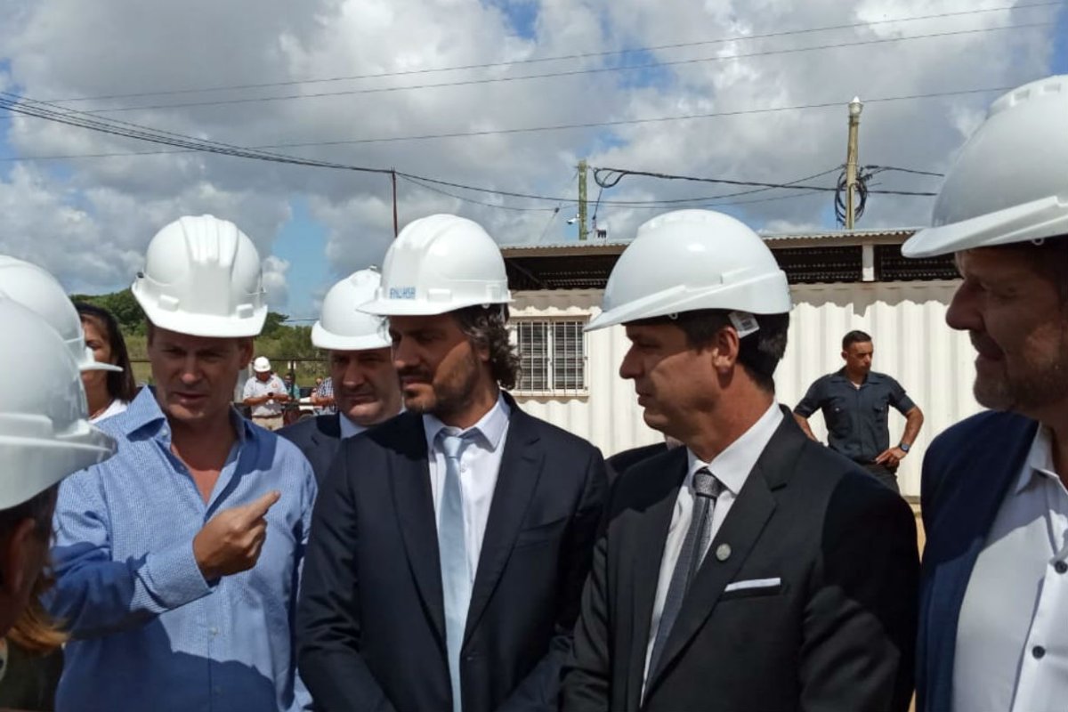 Cafiero, junto a Bordet y Cresto, en Concordia.