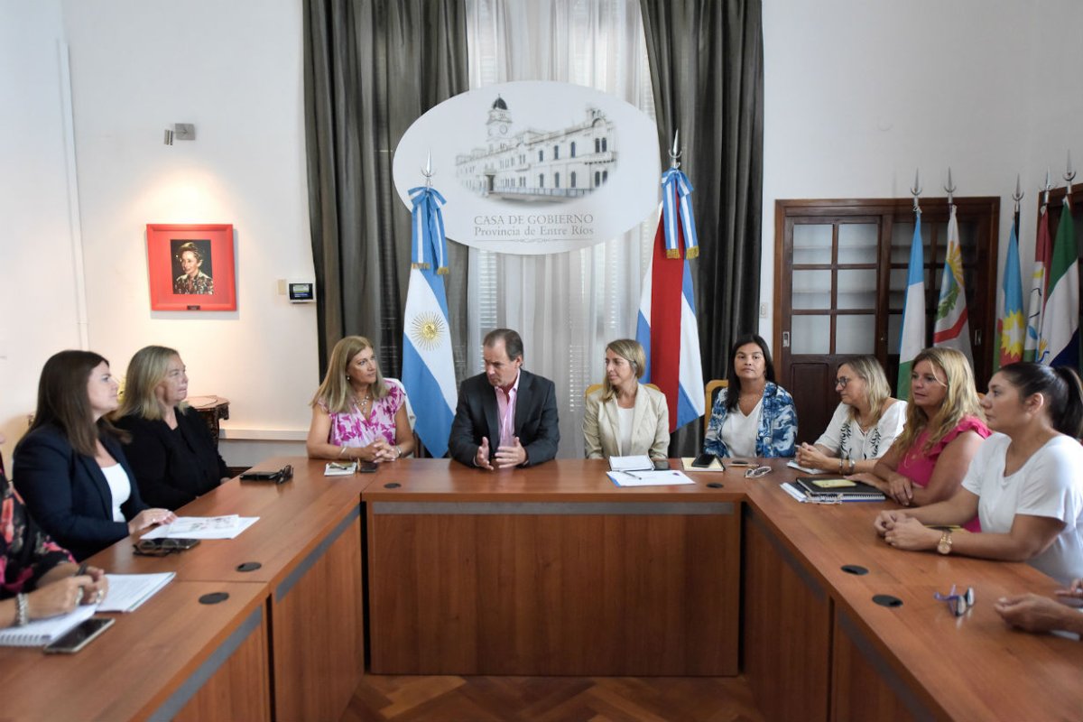 Los preparativos para la llegada de la Ministra