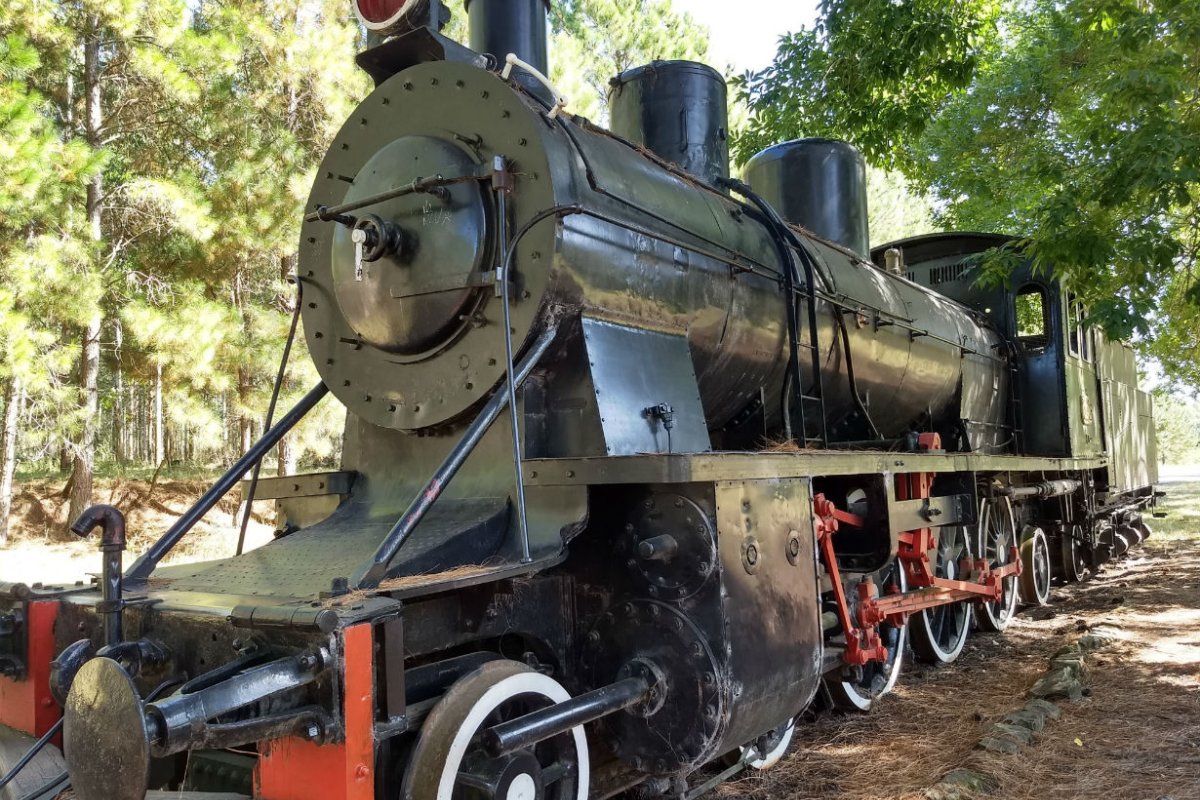 Esta es la m&aacute;quina a vapor del perilago.