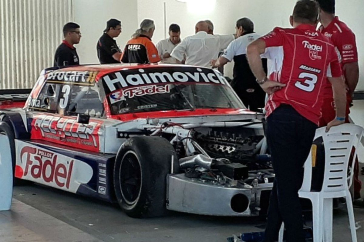 El momento de la verificaci&oacute;n del auto de Werner.