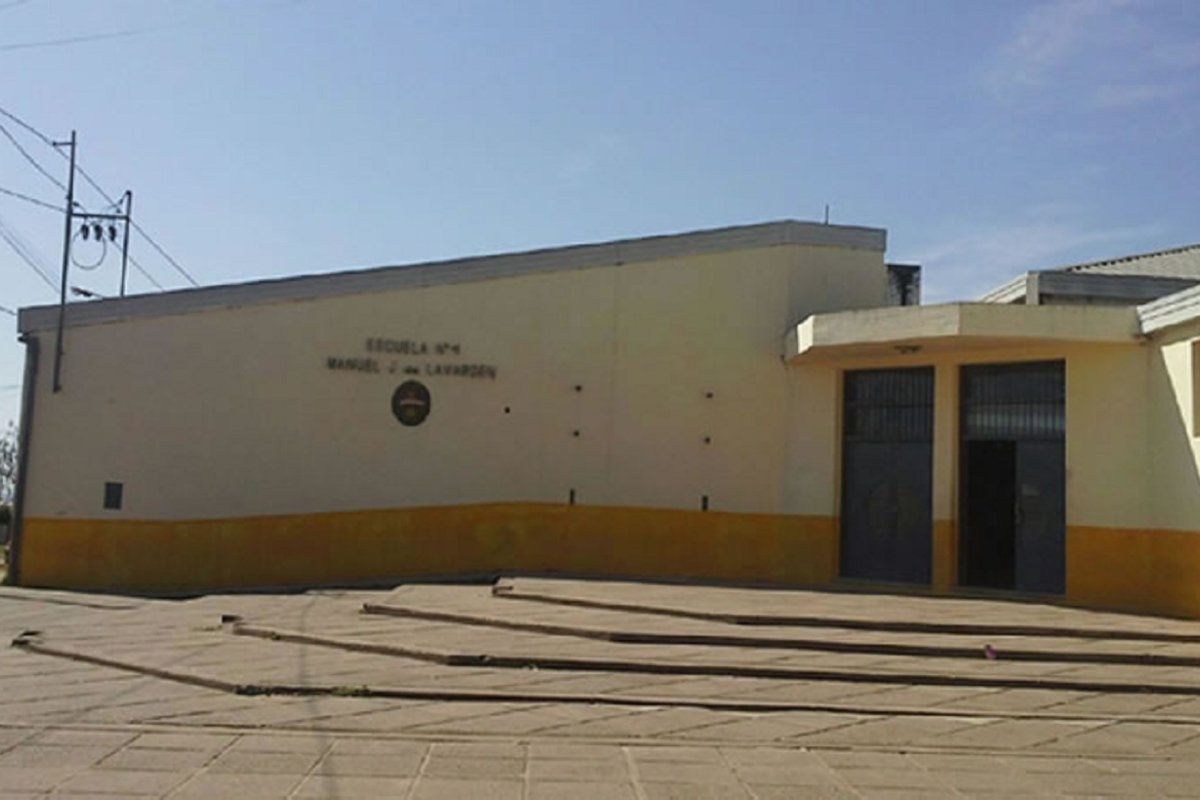 La escuela Lavarden, una de las afectadas.