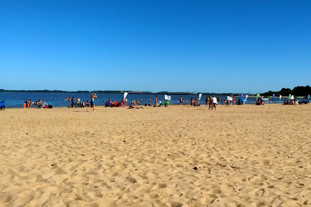 El nuevo rescate fue en playa Sol.