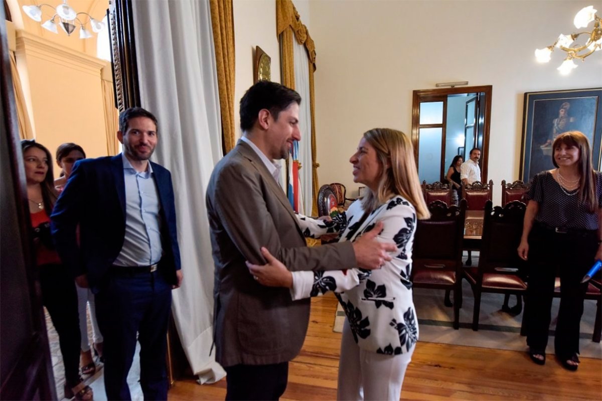 Trotta, en anterior visita a Entre R&iacute;os