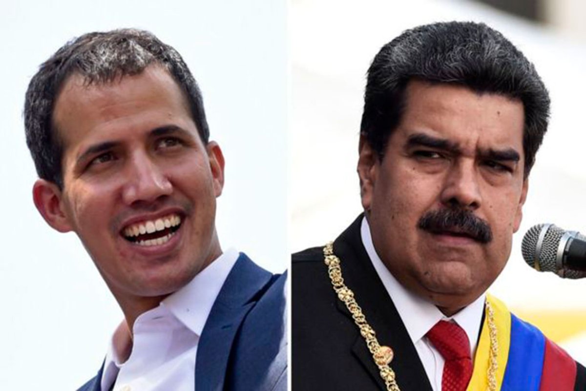 Guaido y Maduro