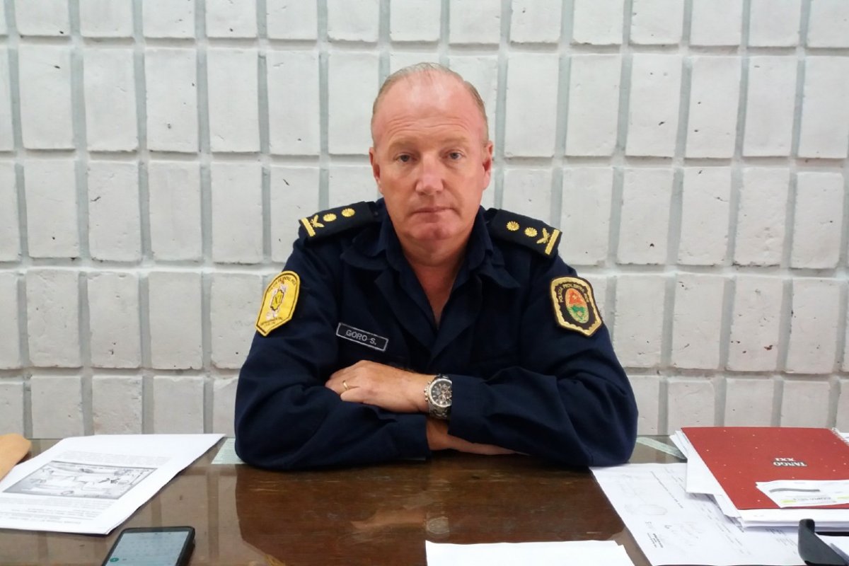 Comisario Gor&oacute;, jefe departamental de Col&oacute;n.
