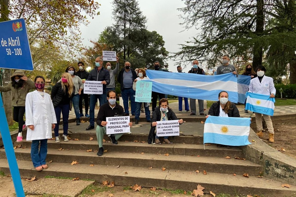 La protesta de este s&aacute;bado, en Col&oacute;n.