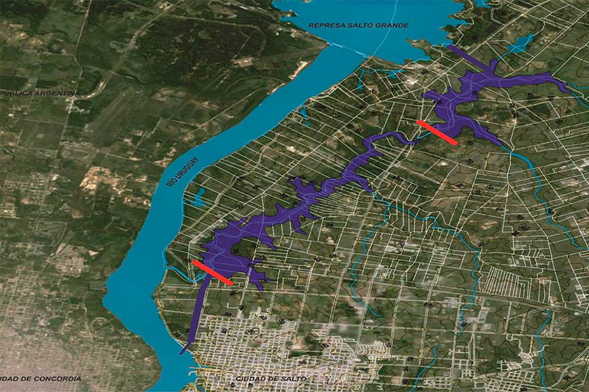 Esclusa de San Antonio, una de las obras posibles