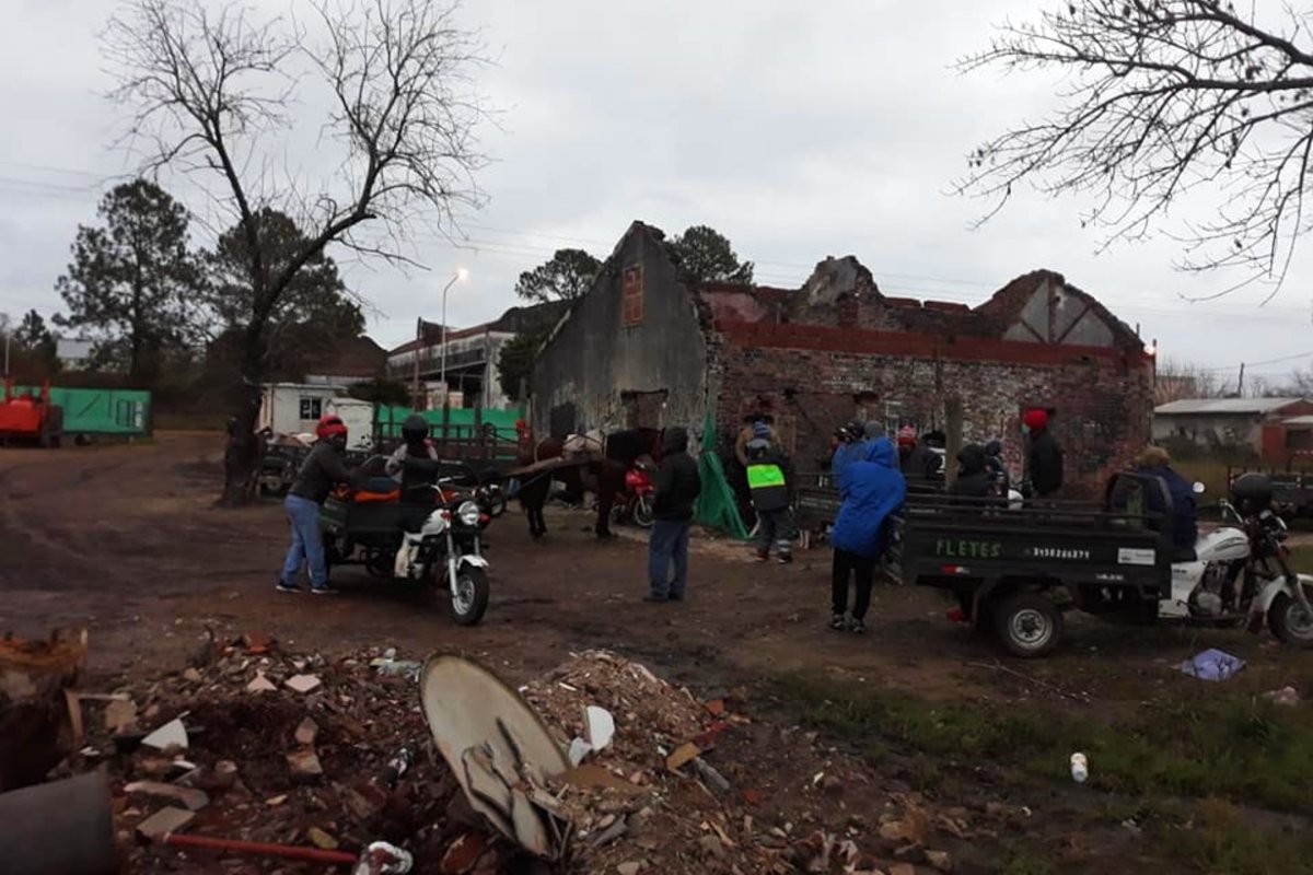 El Punto Limpio, lugar del reclamo de trabajadores