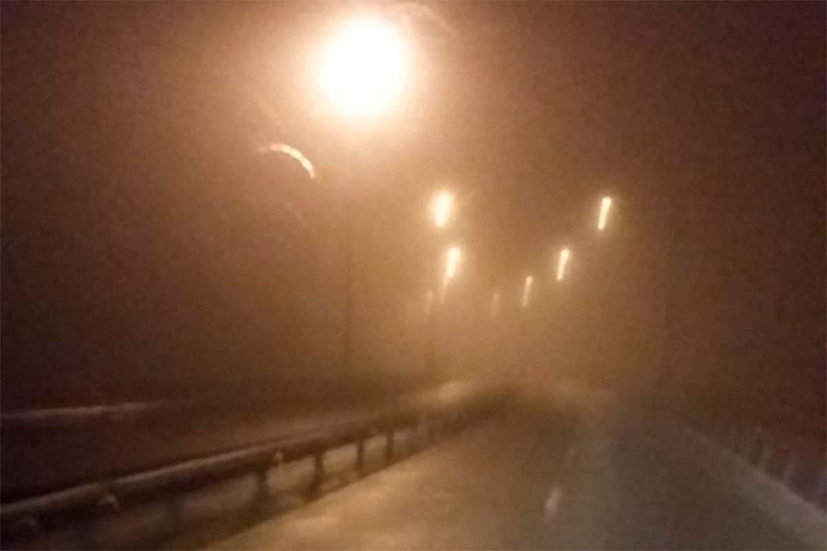 La niebla, este s&aacute;bado en el sur de Entre R&iacute;os