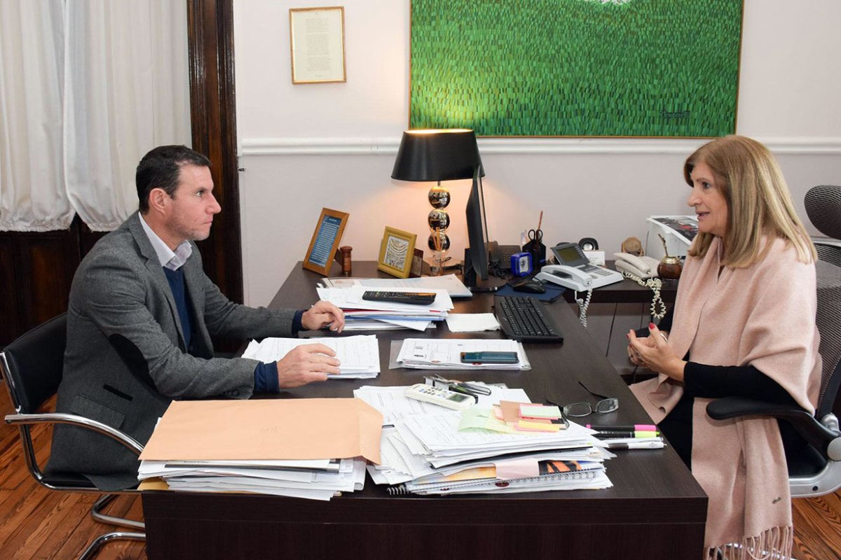 Lisandro Amavet con Rosario Romero
