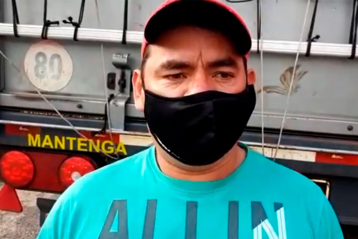 Camionero paraguayo llev&oacute; la voz cantante