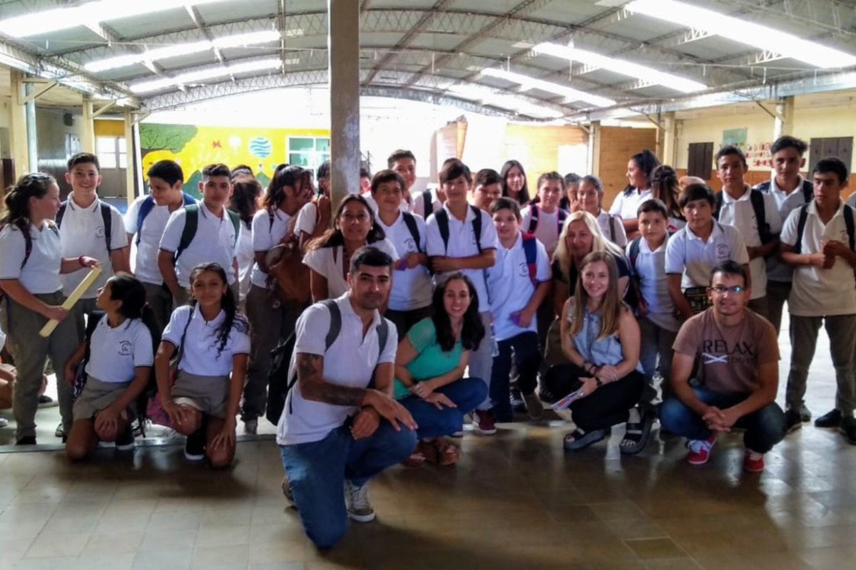 El inicio de clases, cuando hab&iacute;a presencialidad.