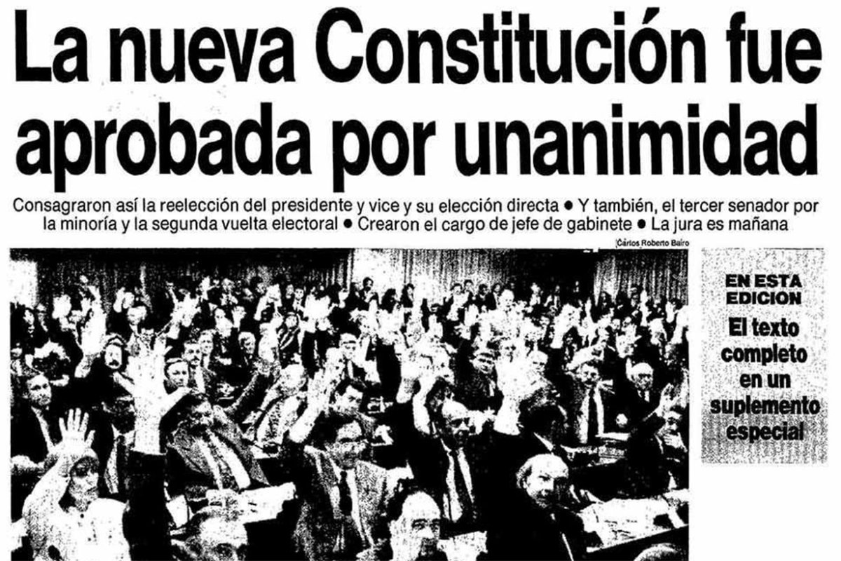Los reformadores del 94 procrastinaron
