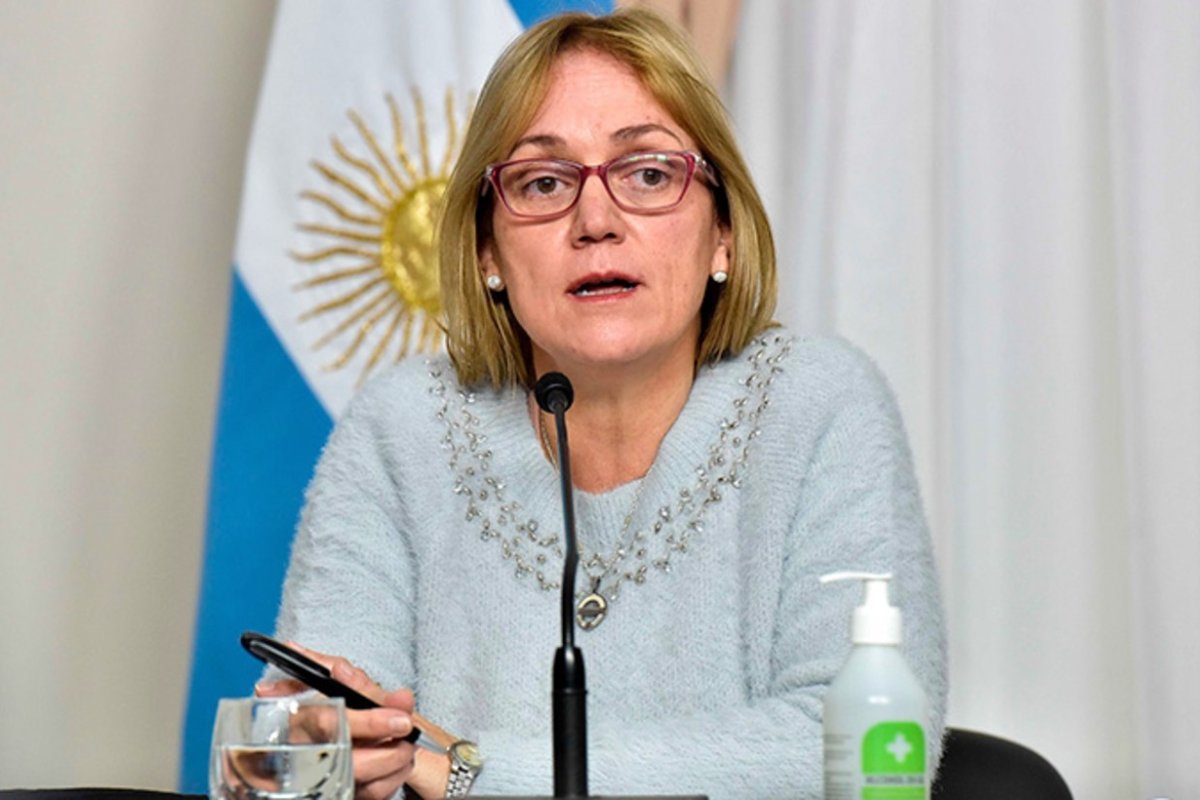 Carina Reh, secretaria de Salud de la provincia.