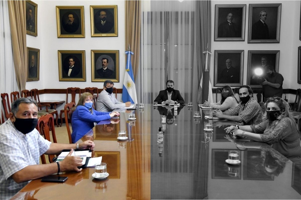 Colores y grises, en una negociaci&oacute;n inconclusa.