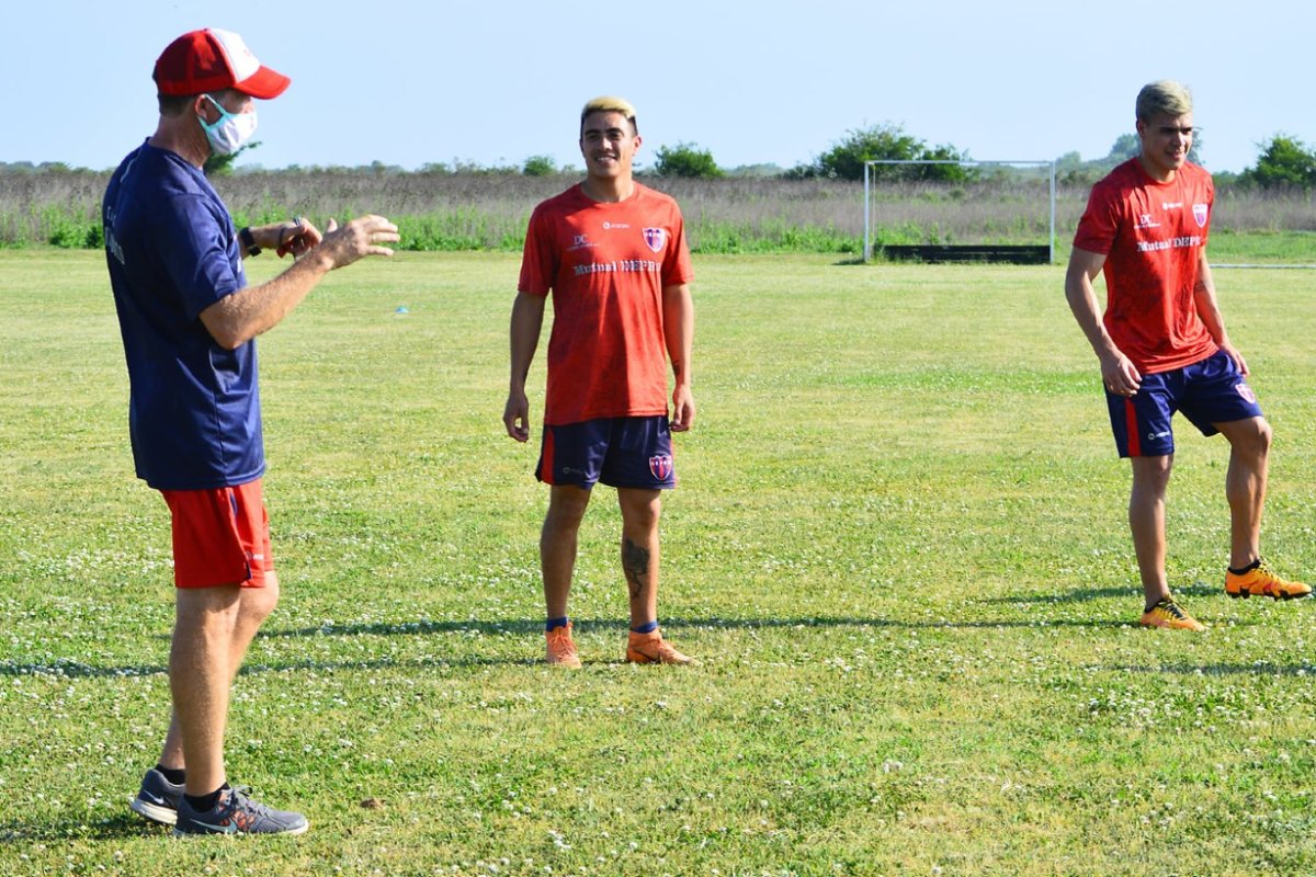 Hern&aacute;n Orcellet, en la vuelta a los entrenamientos