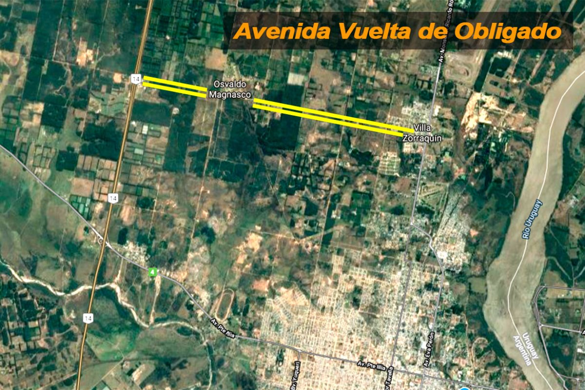 Tendr&aacute; asfalto la Av. Vuelta de Obligado