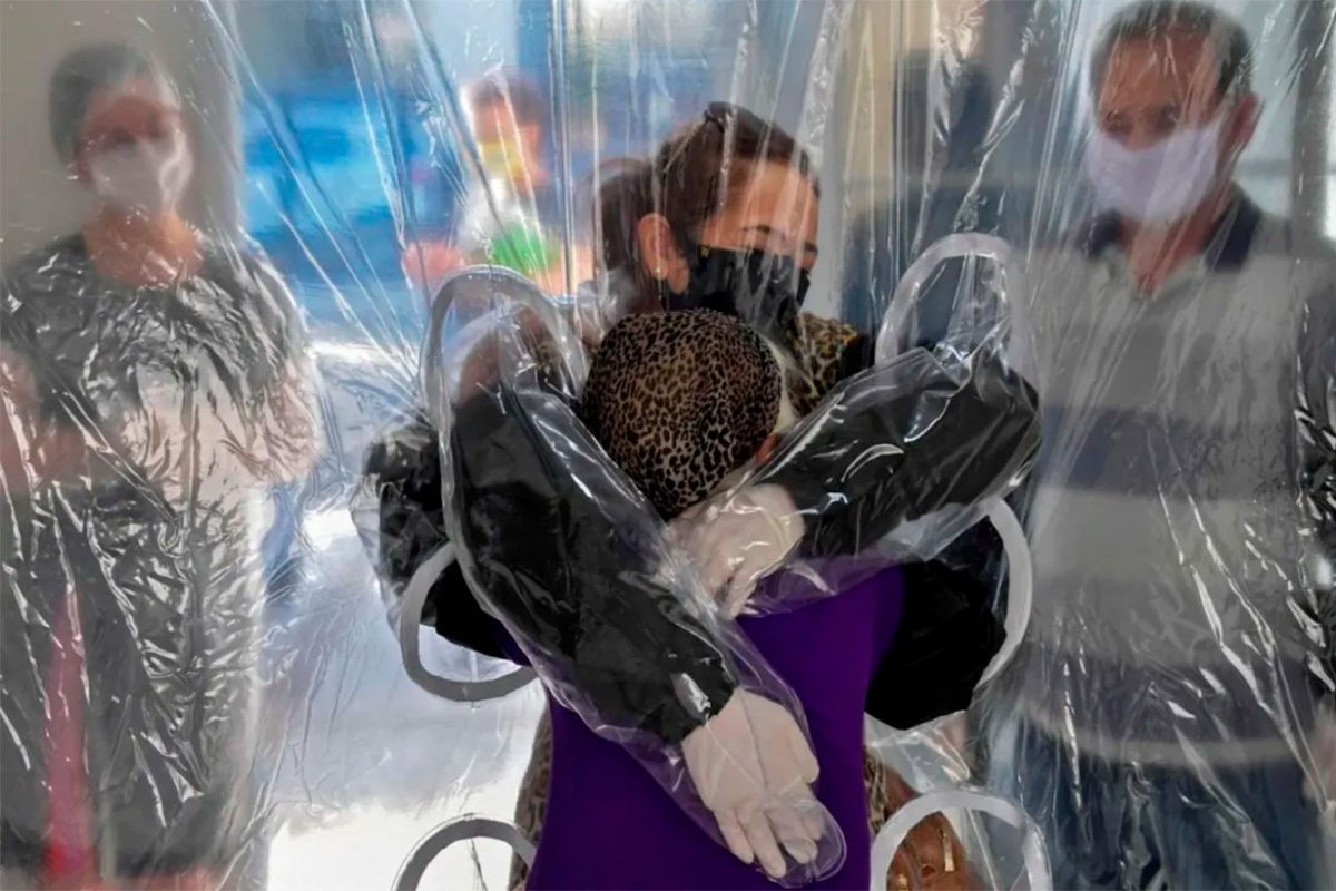 El a&ntilde;o 2020, reflejado en una foto de AFP