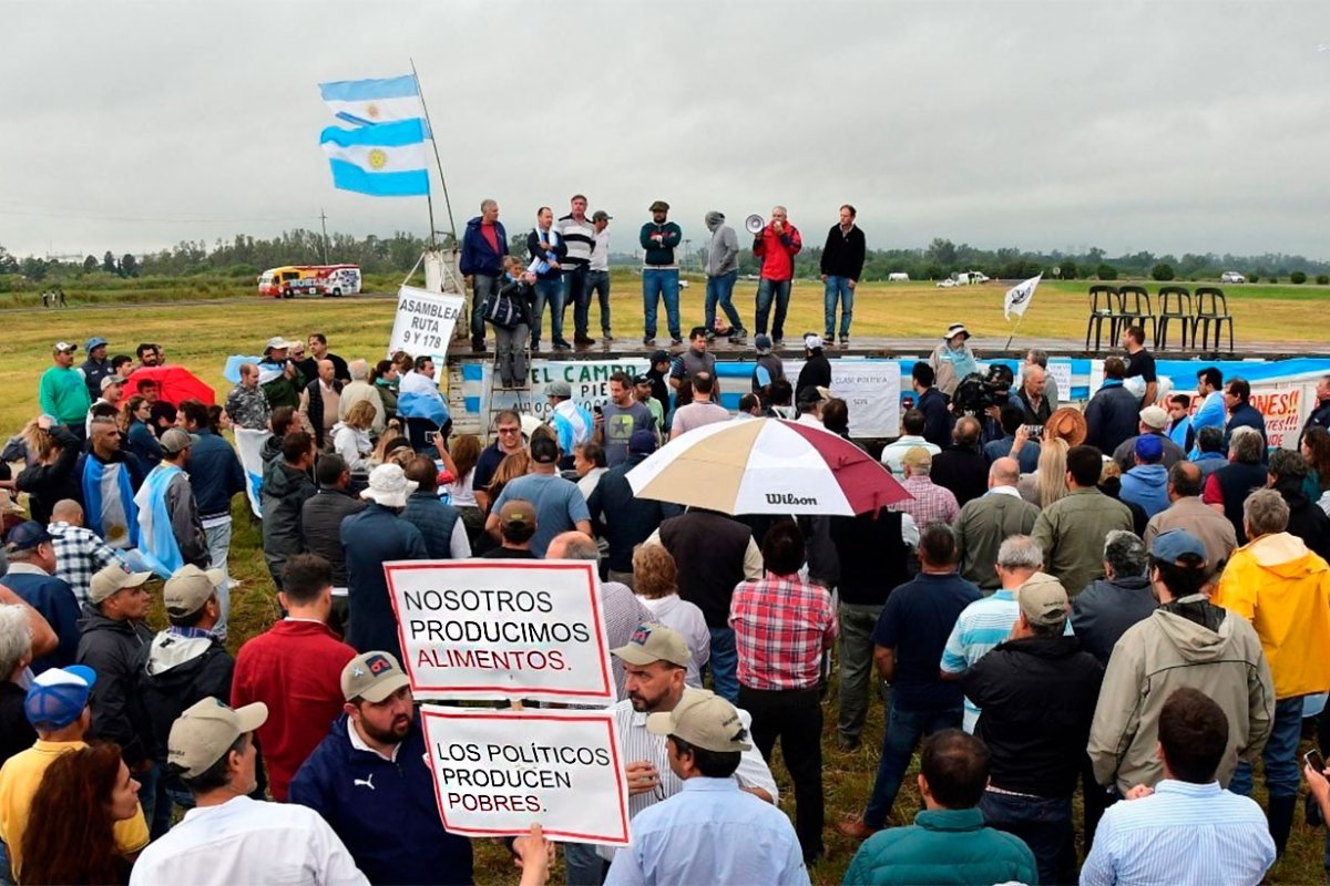 &iquest;Vuelven las protestas del campo?