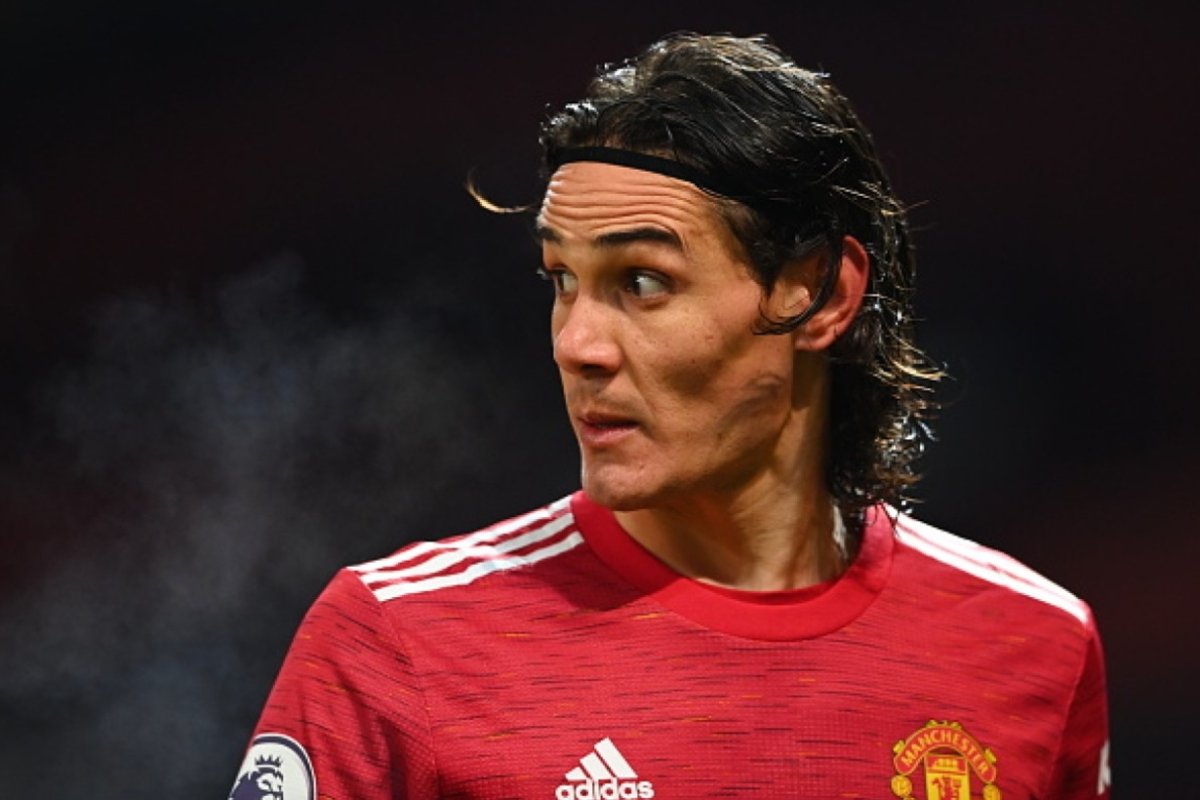 Cavani lleg&oacute; esta temporada al United.