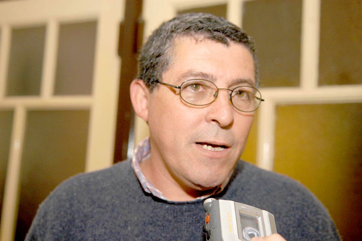 Oscar &Aacute;vila, secretario de AGMER Gualeguaych&uacute;