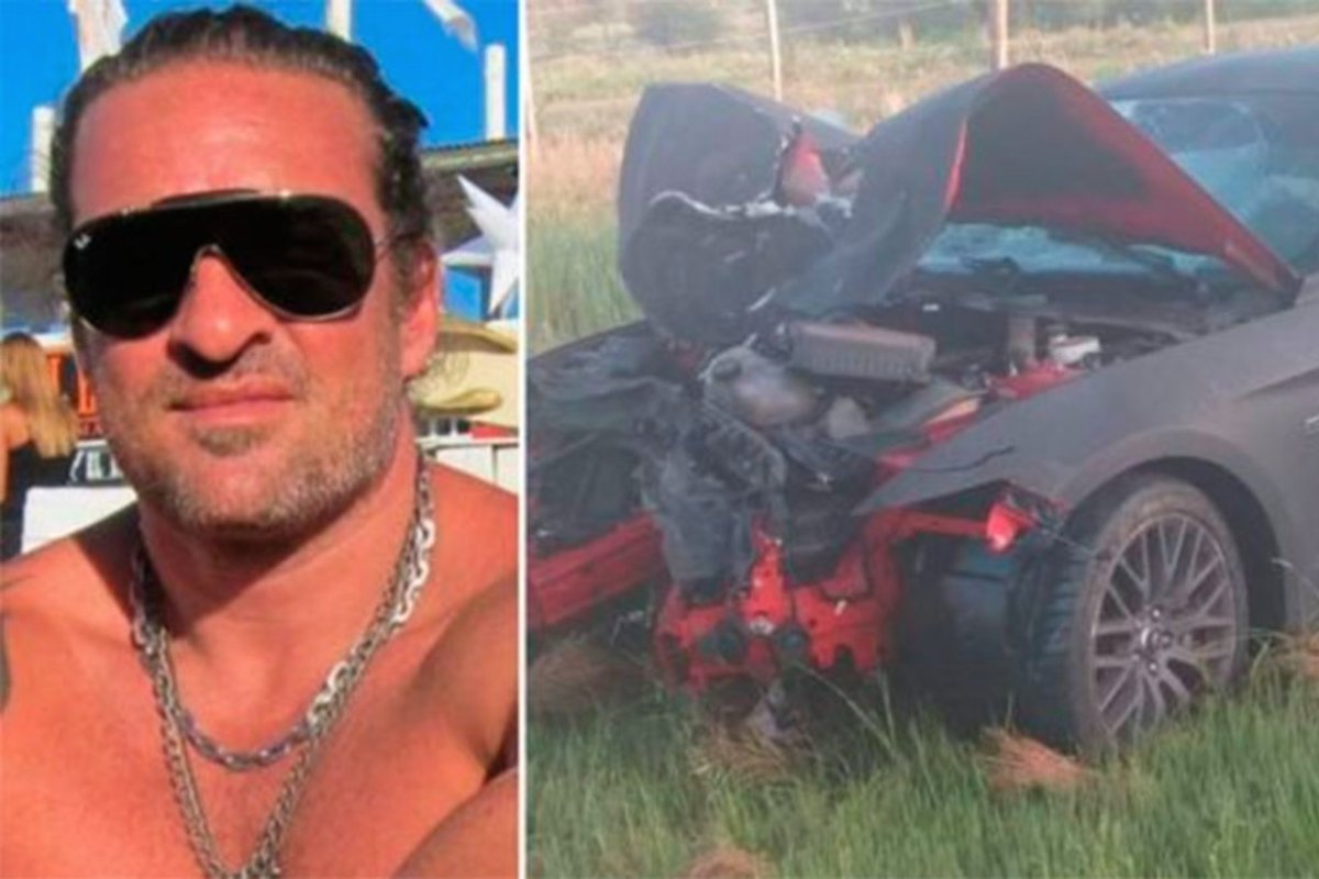 As&iacute; qued&oacute; el auto del conductor que los choc&oacute;