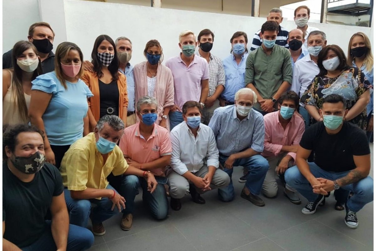 Frigerio, en la reuni&oacute;n del PRO Entre R&iacute;os.