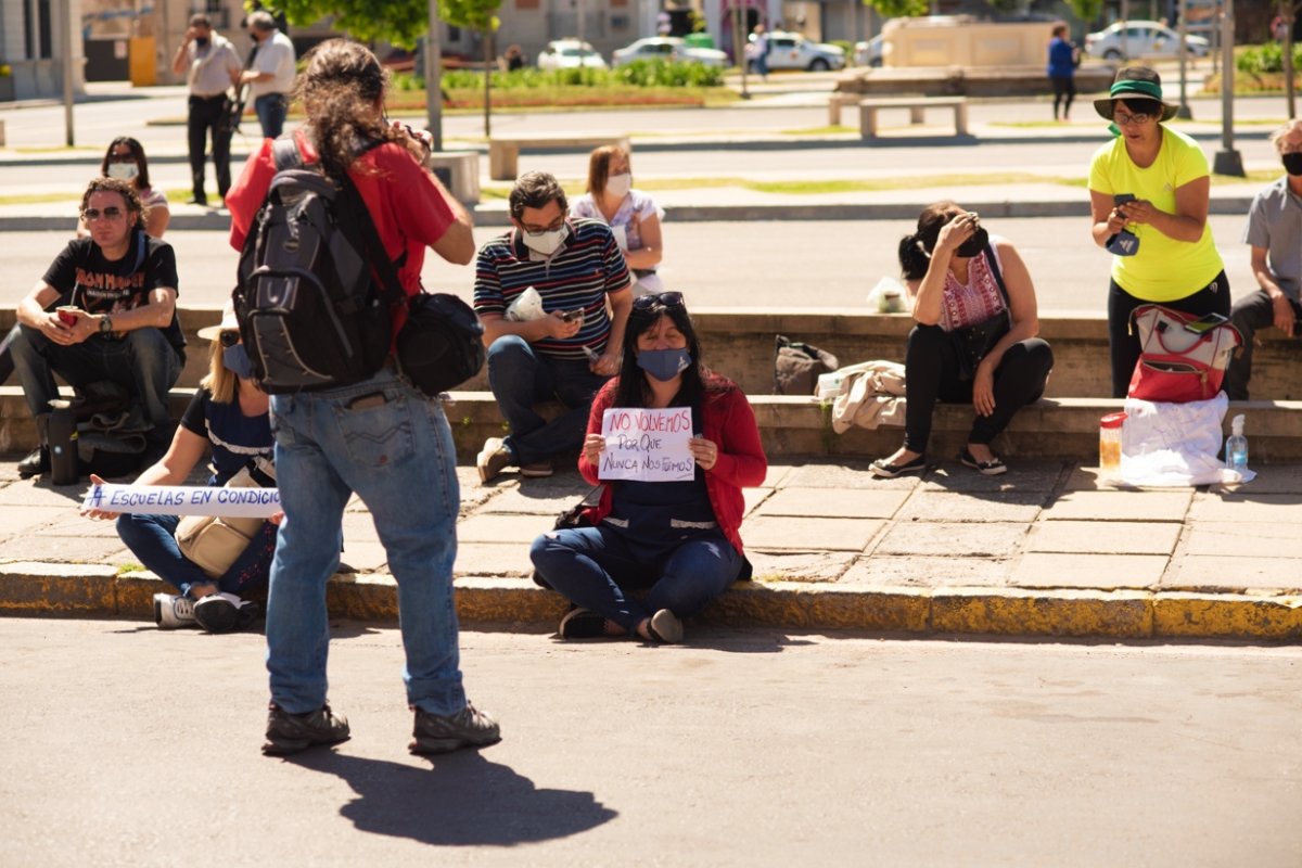 Foto de archivo (La lucha en la calle).