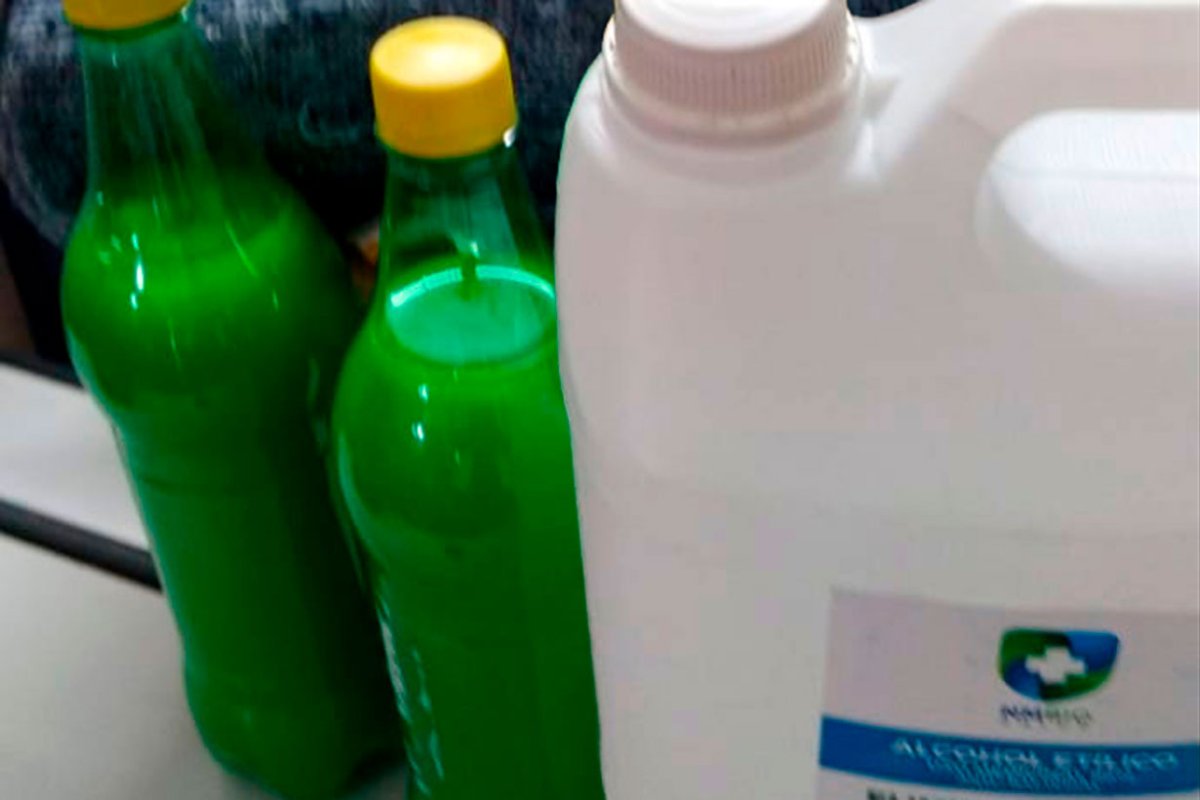 Algunos de los productos del kit